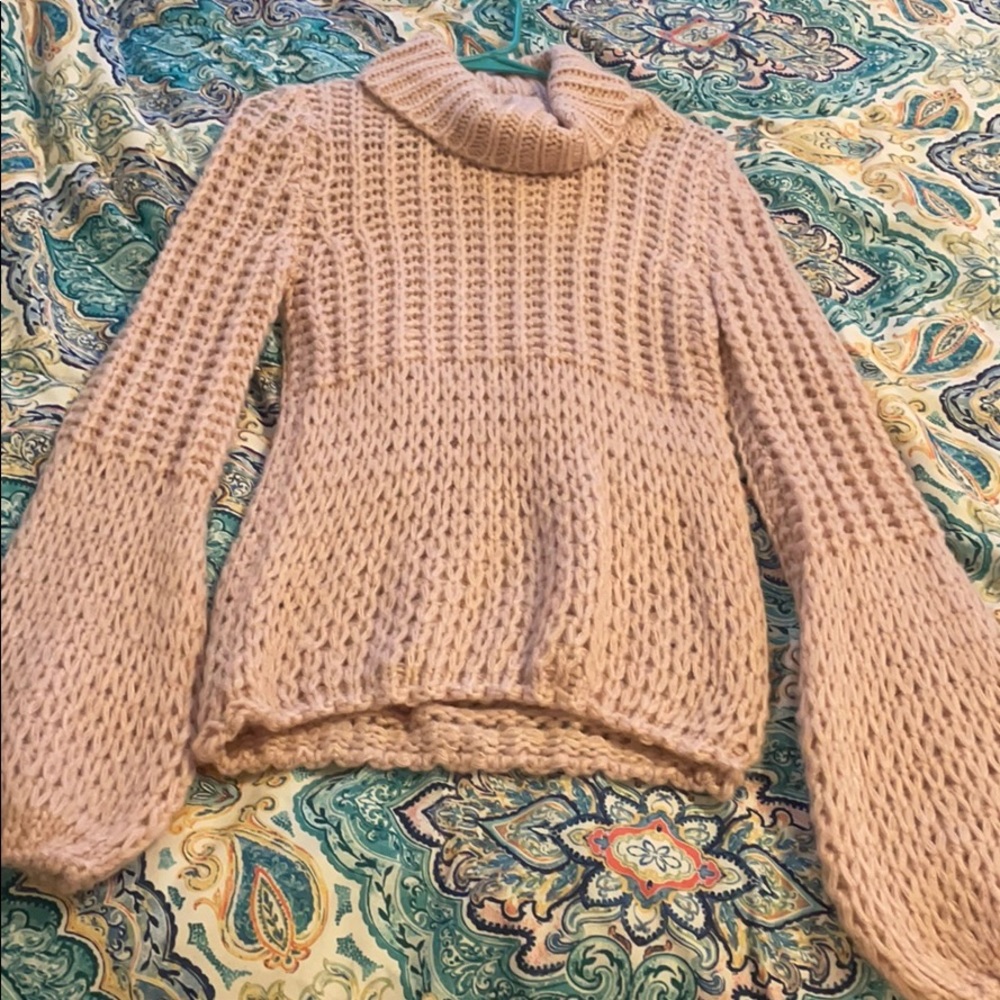 Charlotte Russe pink sweater